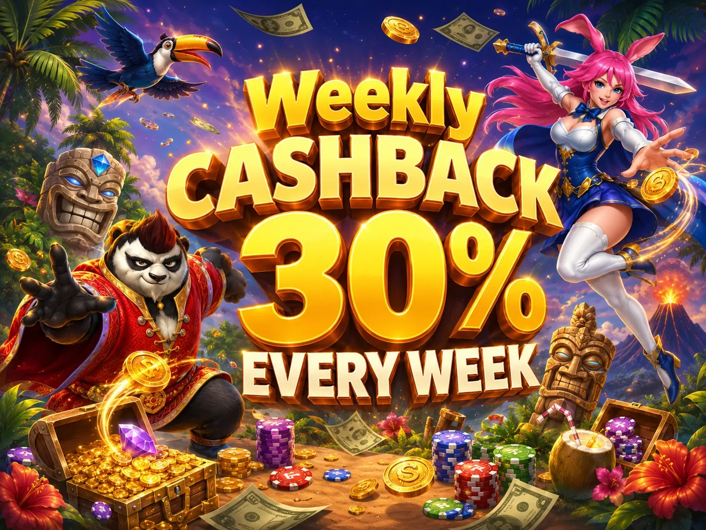Weekly cashback